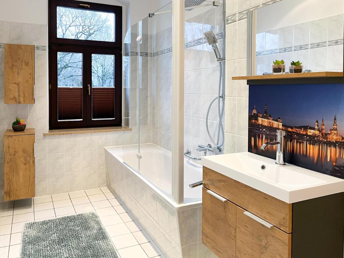 Federtraum Mit Sauna Sehr Gemuetlich, Neu Drážďany Exteriér fotografie