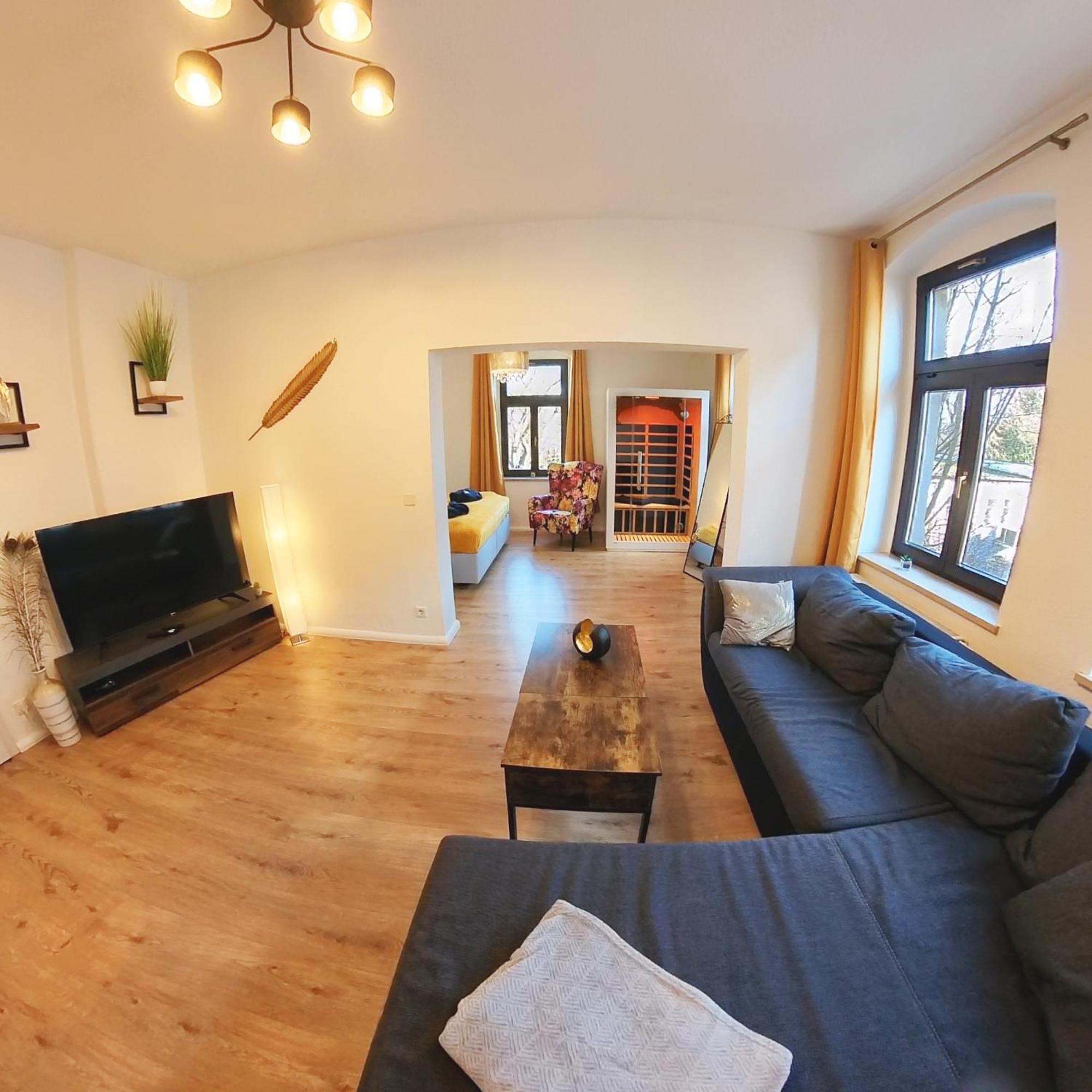 Federtraum Mit Sauna Sehr Gemuetlich, Neu Drážďany Exteriér fotografie