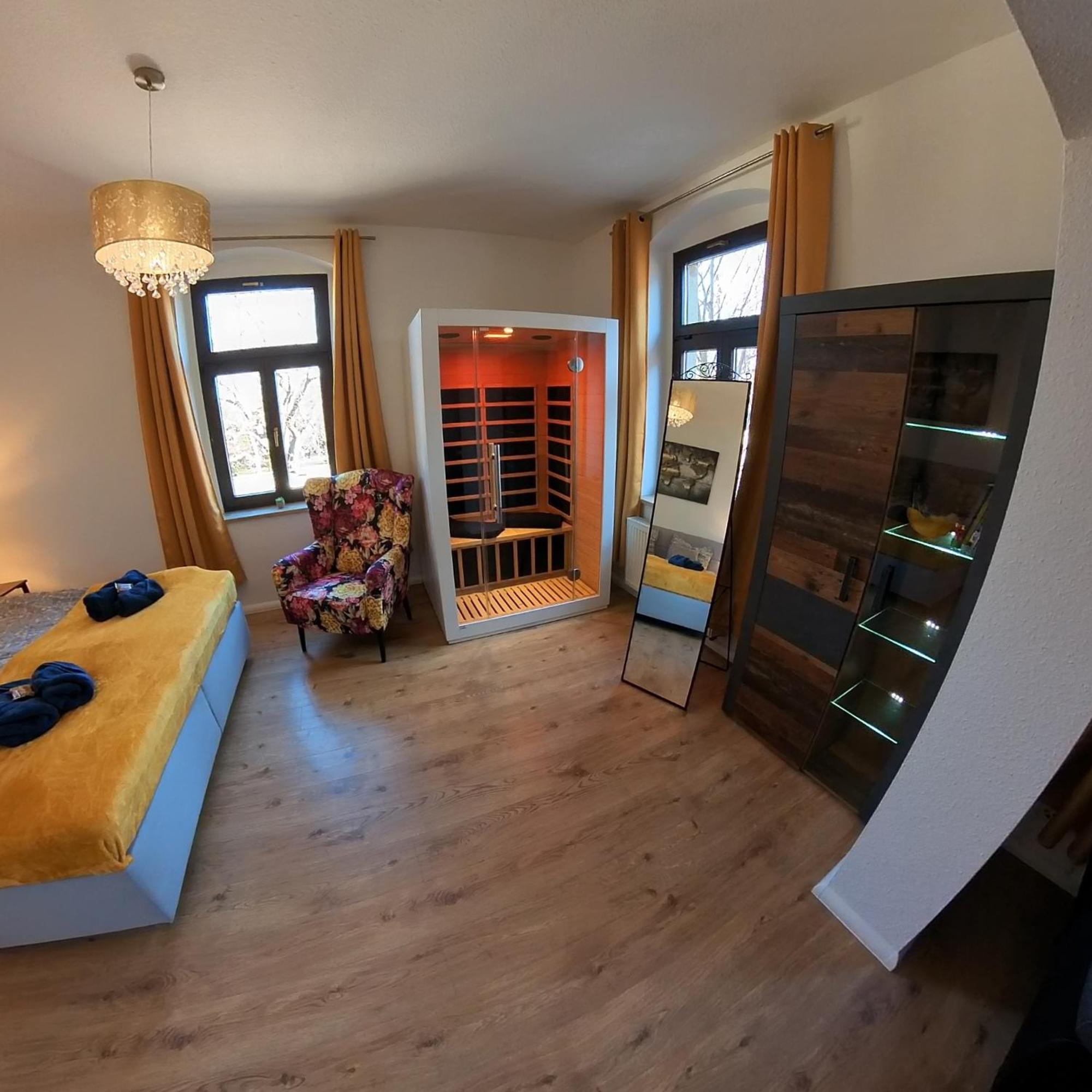 Federtraum Mit Sauna Sehr Gemuetlich, Neu Drážďany Exteriér fotografie